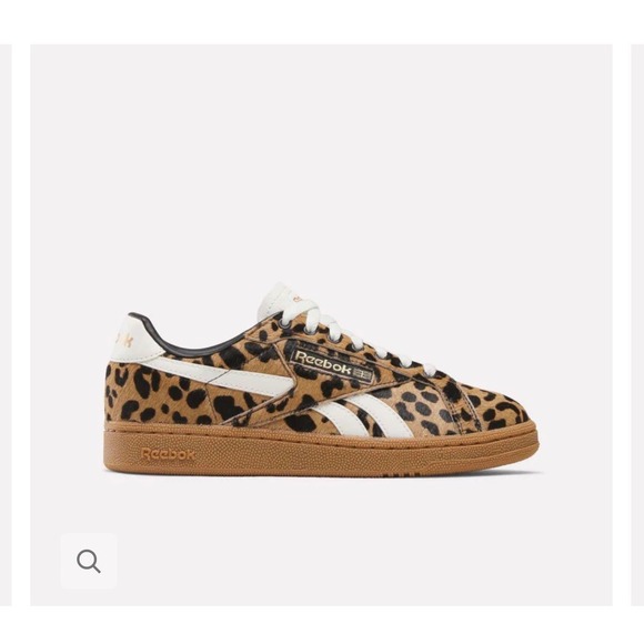 Reebok Shoes - Reebok Club C Grounds UK Shoes – Cheetah/Chalk – Women's Size 7 – NWOT
